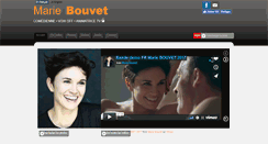 Desktop Screenshot of marie-bouvet.com